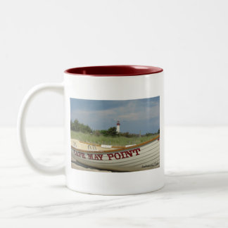 Cape May Punkt-Tasse Zweifarbige Tasse