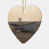 Cape May Rettungsboot Keramikornament (Links)