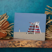 Cape May Rettungsstuhl Fotoplatte (Seite)