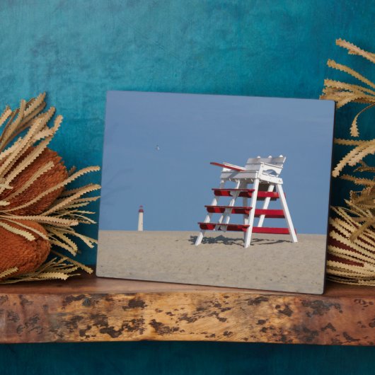 Cape May Rettungsstuhl Fotoplatte (Seite)