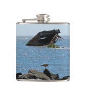 Cape May Shipwreck Flachmann (Vorderseite)