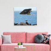 Cape May Shipwreck Leinwanddruck (Insitu (Wohnzimmer))