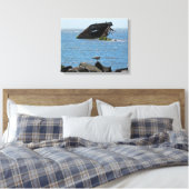 Cape May Shipwreck Leinwanddruck (Insitu (Schlafzimmer))