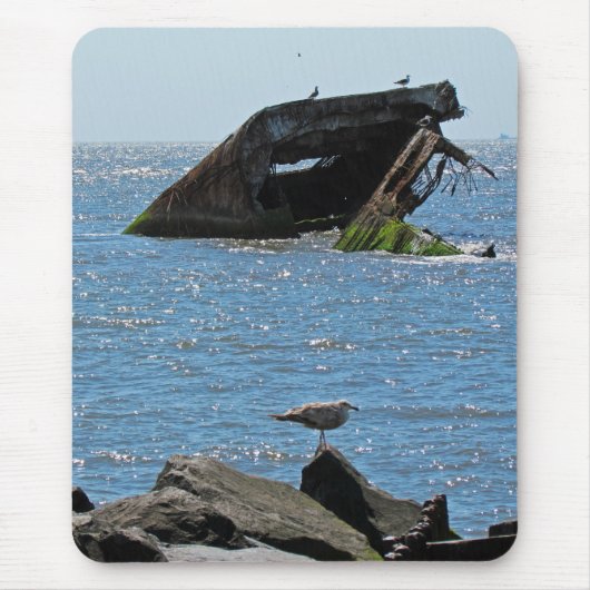 Cape May Shipwreck Mousepad (Vorne)