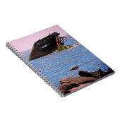 Cape May Shipwreck Postcard Notizblock (Rechte Seite)