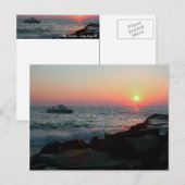 Cape May Sunset Postkarte (Vorne/Hinten)