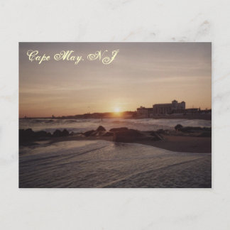 Cape May Sunset Postkarte