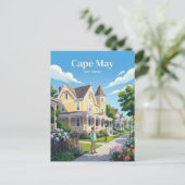Cape May USA Postkarte (Stehend Vorderseite)