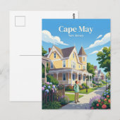 Cape May USA Postkarte (Vorne/Hinten)