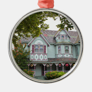 Cape May viktorianisch Silbernes Ornament