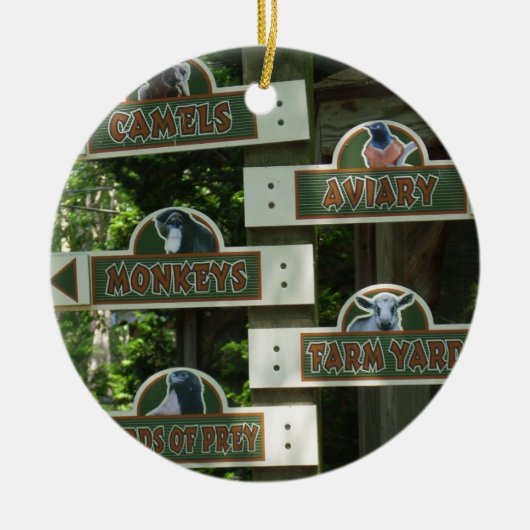 Cape May Zoo Weihnachtsschmuck (Vorne)