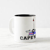 Cape May Zweifarbige Tasse (Vorderseite Links)