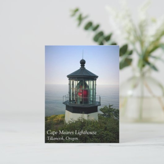 Cape Meares Lighthouse, OR Postkarte (Stehend Vorderseite)