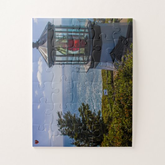 Cape Mears Lighthouse Oregon. Puzzle (Vertikal)