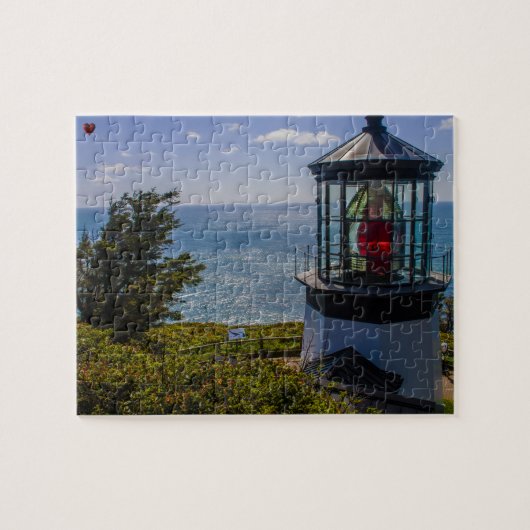 Cape Mears Lighthouse Oregon. Puzzle (Horizontal)