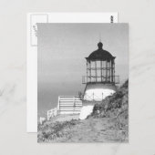 Cape Mendocino Leuchtturm Postkarte (Vorne/Hinten)