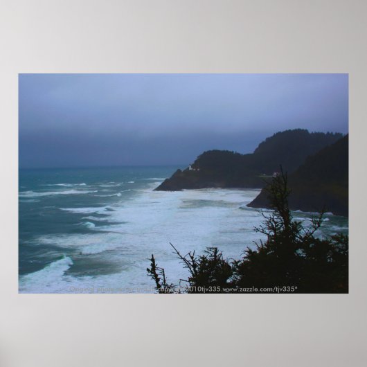 Cape Mist Print Poster (Vorne)