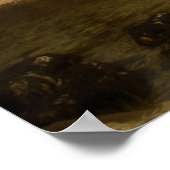 Cape Naddick Light House Poster (Ecke)