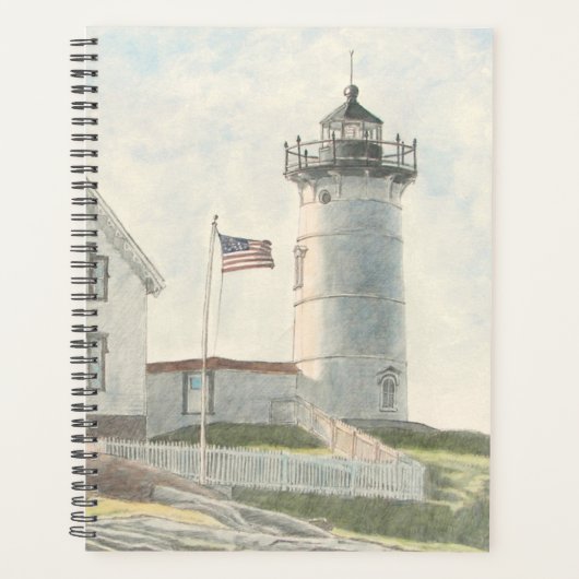 Cape Neddick Leuchtturm Planer (Vorderseite)