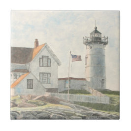 Cape Neddick Lighthouse Fliese