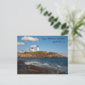 Cape Neddick "Nubble" Light House Postkarte (Stehend Vorderseite)