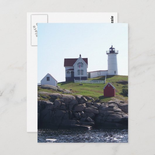 Cape Neddick - Nubble Light Postkarte (Vorne/Hinten)