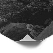 Cape Neddick Nubble Lighthouse, York, USA Poster (Ecke)