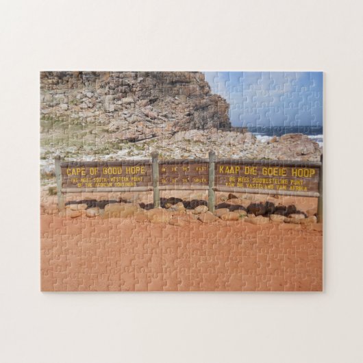 Cape of Good Hope Sign Post. Puzzle (Horizontal)