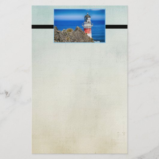 Cape Palliser Neuseeland Leuchtturm Briefpapier (Vorderseite)