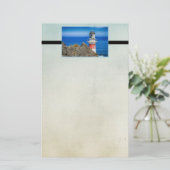 Cape Palliser Neuseeland Leuchtturm Briefpapier (Stehend Vorderseite)
