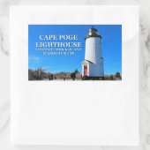 Cape Poge Leuchtturm, Massachusetts Stickers (Tasche)