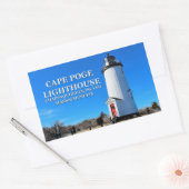Cape Poge Leuchtturm, Massachusetts Stickers (Umschlag)