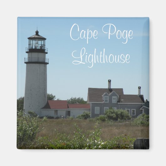 Cape Poge Light House Souvenir Magnet (Vorne)
