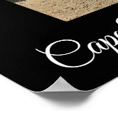 Cape Poge Light Lighthouse Chappaquiddick Island Poster (Ecke)