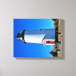 Cape Poge Lighthouse, Massachusetts Canvas Print Leinwanddruck