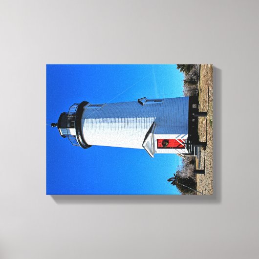 Cape Poge Lighthouse, Massachusetts Canvas Print Leinwanddruck (Vorderseite)