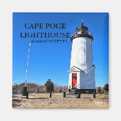 Cape Poge Lighthouse, Massachusetts Magnet (Vorne)