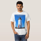 Cape Poge Lighthouse, Massachusetts T - Shirt (Vorne ganz)