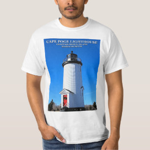 Cape Poge Lighthouse, Massachusetts T - Shirt