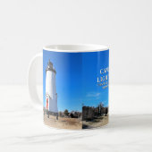 Cape Poge Lighthouse, Massachusetts Tasse (Vorderseite Links)