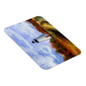 Cape Poge Lighthouse Rectangle Magnet (Rechte Seite)
