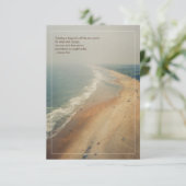 Cape Point (Insel Hatteras) Petite Foto Karte (Stehend Vorderseite)