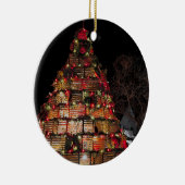 Cape Porpoise feiert Weihnachtsfeiern Keramik Ornament (Rechts)