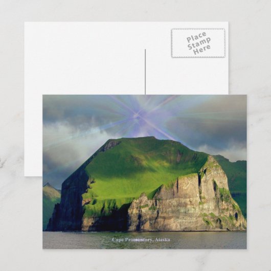 Cape Promontory Postkarte (Vorne/Hinten)
