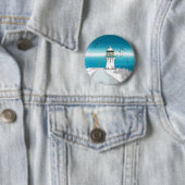 Cape Reinga Lighthouse Neuseeland Button (Beispiel)