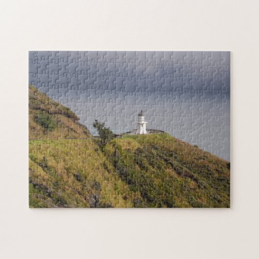 Cape Reinga Lighthouse & Neuseeland /Maori Puzzle (Horizontal)
