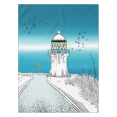 Cape Reinga Lighthouse Neuseeland Tischdecke (Vorderseite)