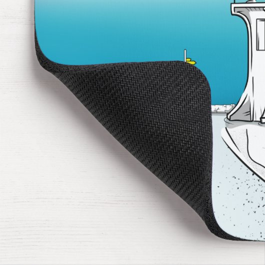 Cape Reinga Lighthouse NZ Mousepad (Ecke)