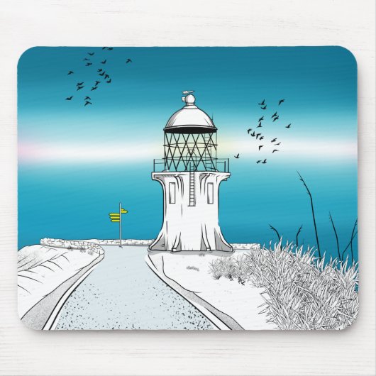 Cape Reinga Lighthouse NZ Mousepad (Vorne)