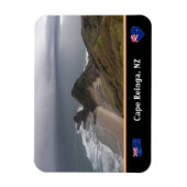 Cape Reinga & Maori Legends/Neuseeland Magnet (Vertikal)